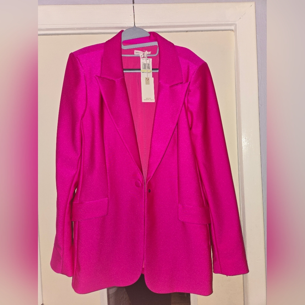 Good American Pink Blazer